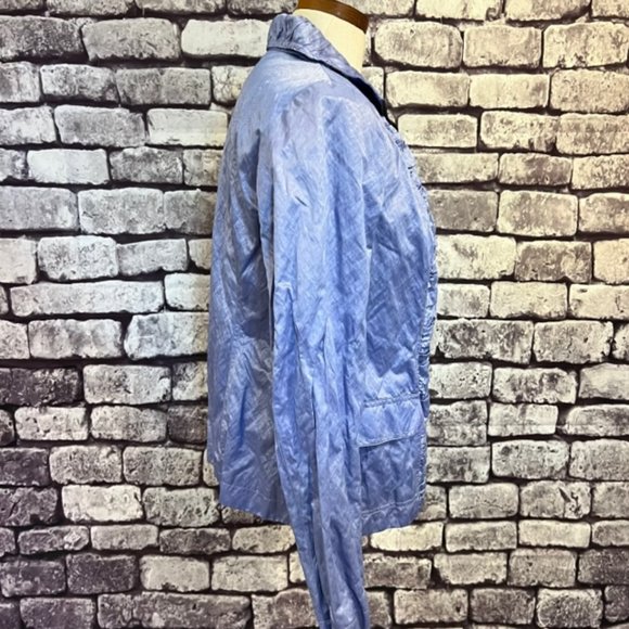 Chico's Blue Fully Lined Long Sleeve Jacket Size Small - Picture 7 of 8